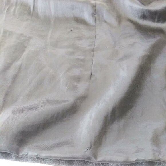 St. John's Bay women's size L black cashmere blend pea coat - Picture 11 of 16